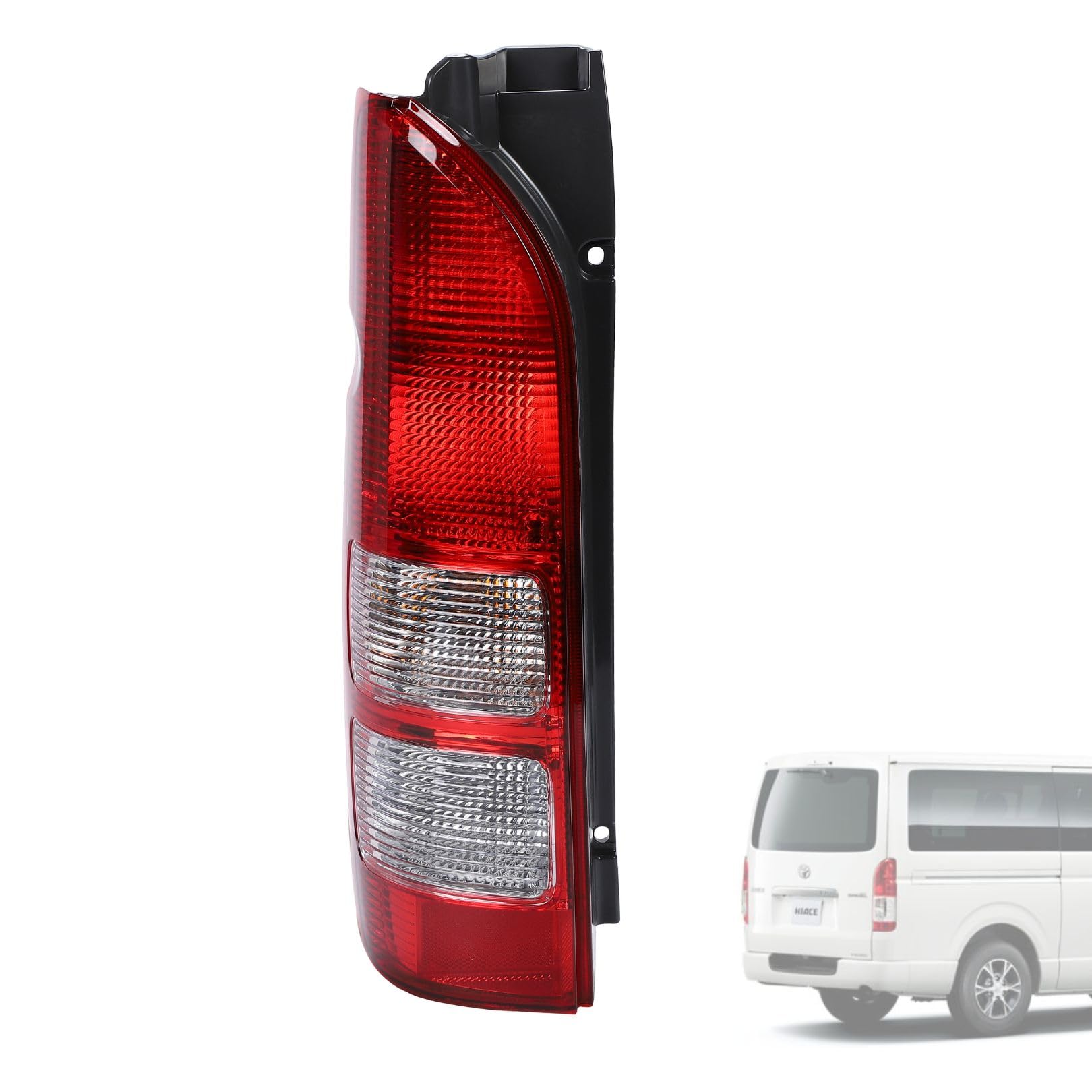 Задний фонарь для оригинального заднего фонаря 200 пассажирский левый Hiace, тип, фонарь, серия, боковой, (левая сторона)
Задний фонарь для оригинального заднего фонаря 200 пассажирский левый Hiace, тип, фонарь, серия, боковой, (левая сторона)