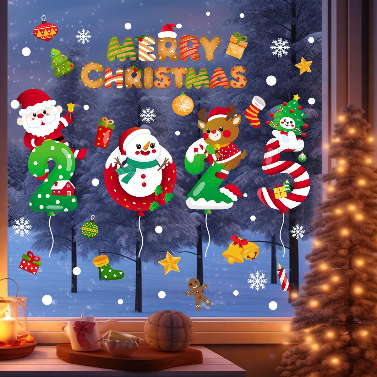 Window Pattern Stickers, Santa Claus, Elk, Glass Static Electricity Decorative Stickers
Window Pattern Stickers, Santa Claus, Elk, Glass Static Electricity Decorative Stickers