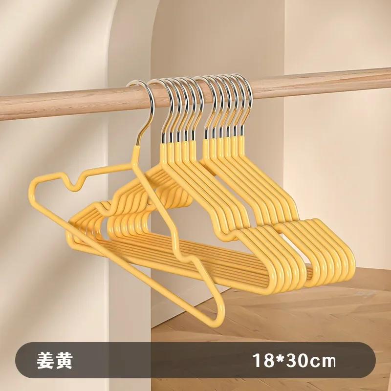 10pcs Overbold Metal Traceless Clothes Hangers Durable Coats Racks Space Saving Wardrobe Storage Clothing Organizer Hanger
10pcs Overbold Metal Traceless Clothes Hangers Durable Coats Racks Space Saving Wardrobe Storage Clothing Organizer Hanger