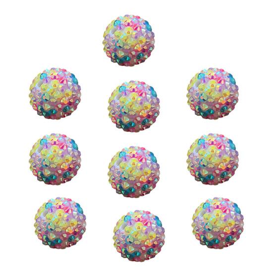 10 шт. 20 мм намистини з великим отвором, блискучі стрази, різнокольорові намистини для прикрас, DIY для виготовлення прикрас, ручки, брелоки, намиста, круглі блискучі намистини
10 шт. 20 мм намистини з великим отвором, блискучі стрази, різнокольорові намистини для прикрас, DIY для виготовлення прикрас, ручки, брелоки, намиста, круглі блискучі намистини