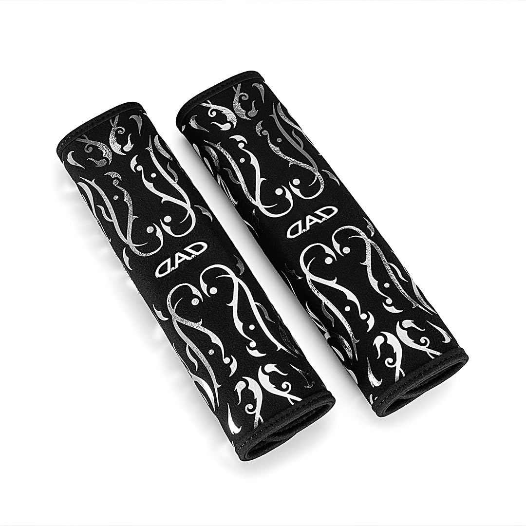 GARSON Seat Belt of D.A.D Pads, Arabesque, Silver, HA718-01-01 (Set 2)
GARSON Seat Belt of D.A.D Pads, Arabesque, Silver, HA718-01-01 (Set 2)