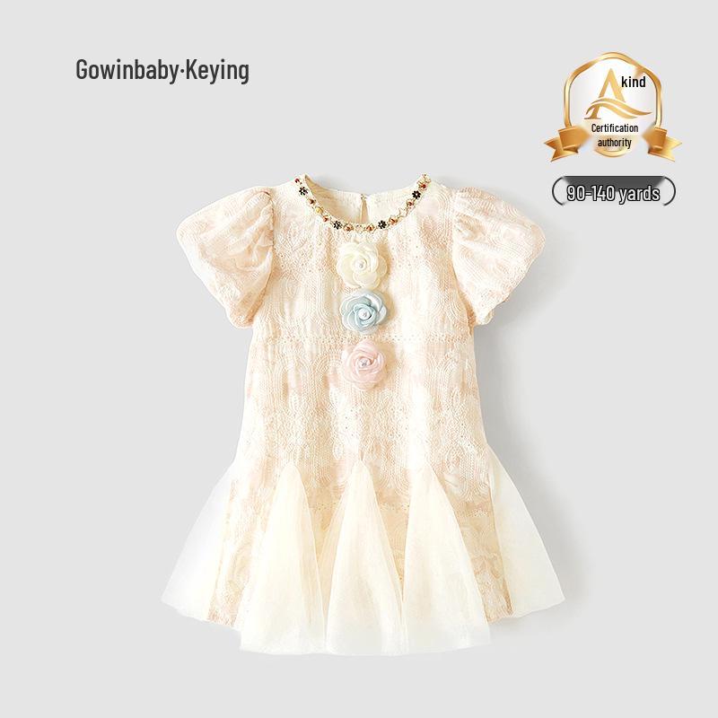 2025 Summer Puff Sleeve Princess Dress for Girls 110 cm рожевий
2025 Summer Puff Sleeve Princess Dress for Girls 110 cm рожевий