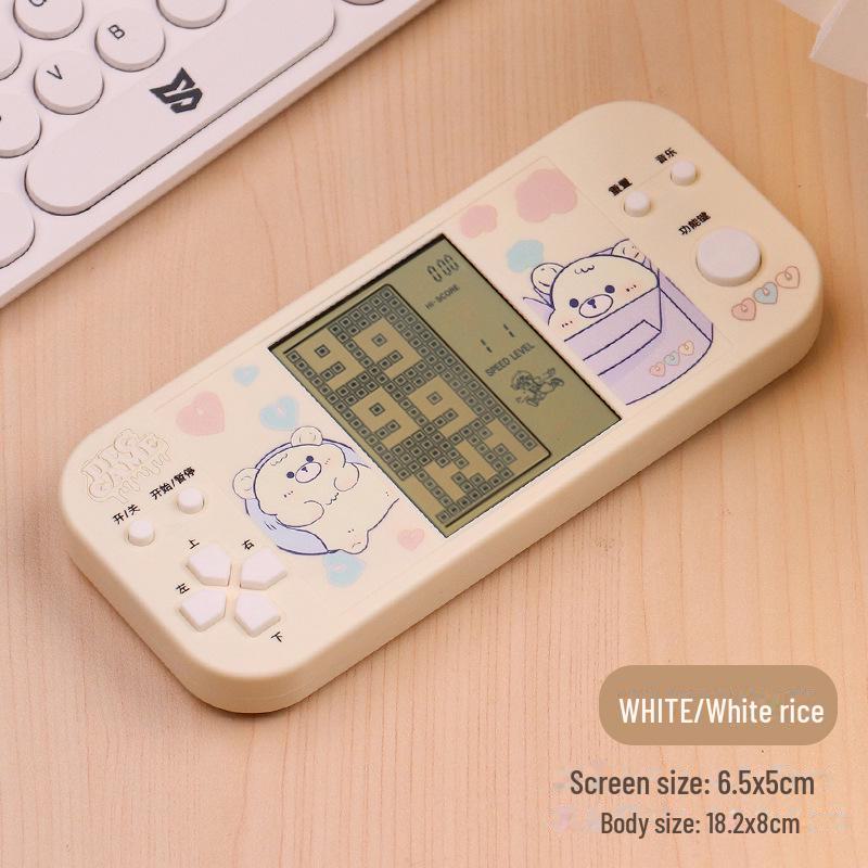 Портативная ностальгическая консоль Tetris с большим экраном 4,1 дюйма
Портативная ностальгическая консоль Tetris с большим экраном 4,1 дюйма