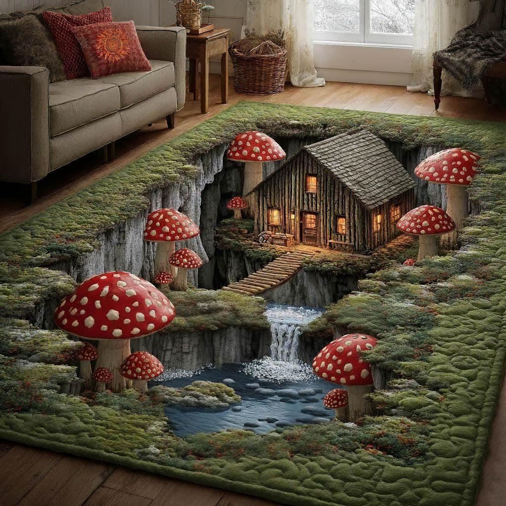 Ethnic Style Mushroom Stone Hole Printed Carpet Forest Plant 2D Printed Door Mat Living Room Bedroom Home Decor Carpet 40x60cm
Ethnic Style Mushroom Stone Hole Printed Carpet Forest Plant 2D Printed Door Mat Living Room Bedroom Home Decor Carpet 40x60cm