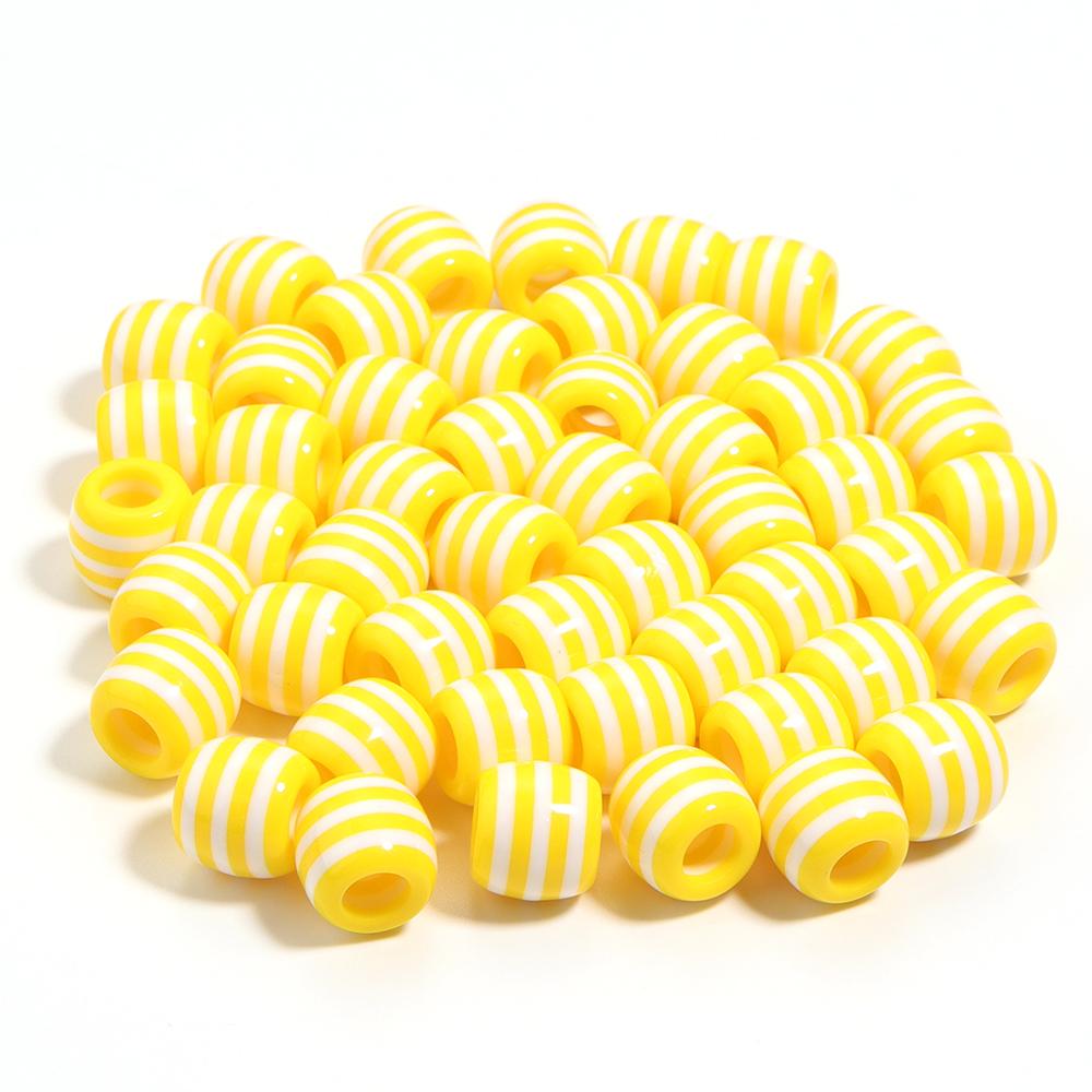 50pcs/lot Barrel Shape Rainbow Striped Resin Beads Big Hole Spacer Beads DIY Bracelet Necklace Jewelry Making Accessories
50pcs/lot Barrel Shape Rainbow Striped Resin Beads Big Hole Spacer Beads DIY Bracelet Necklace Jewelry Making Accessories