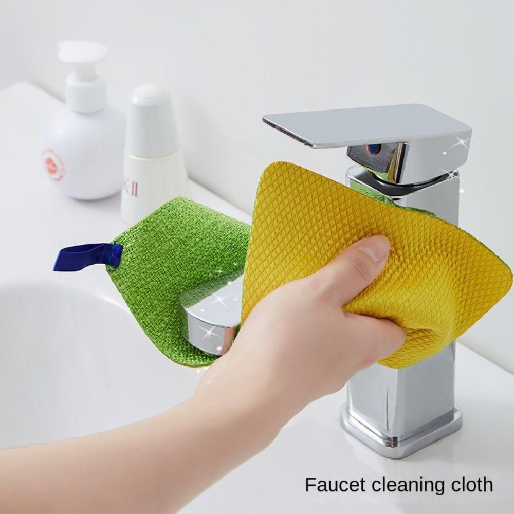 Absorbable Fibre Dishcloth Double-sided Dish washing Rag Kitchen Cleaning Wipe Household
Absorbable Fibre Dishcloth Double-sided Dish washing Rag Kitchen Cleaning Wipe Household