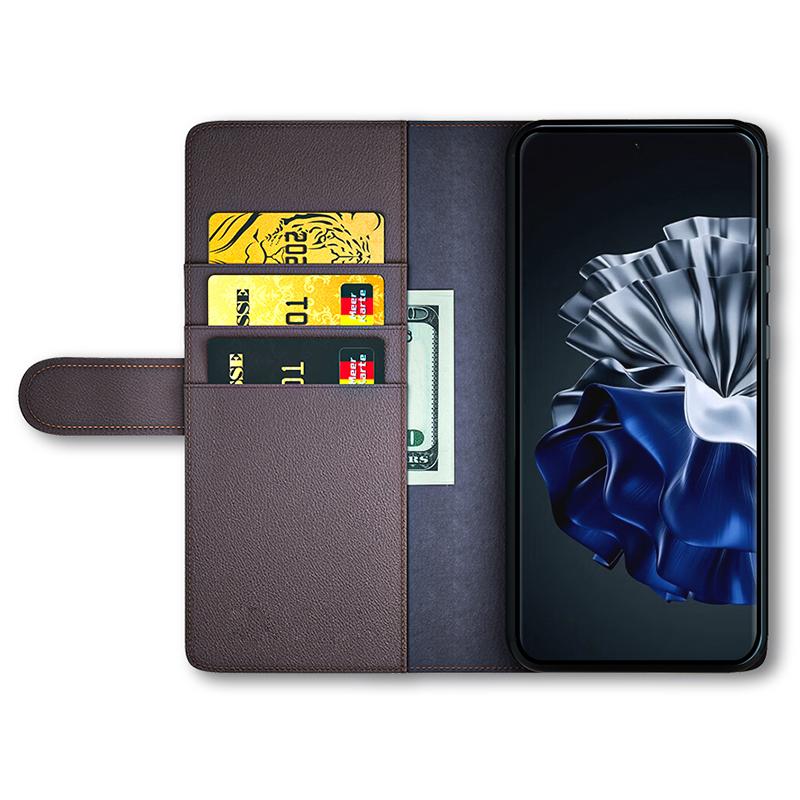 For Huawei P60/P60 Pro Case Genuine Split Leather Phone Cover with Wallet Stand Brown
For Huawei P60/P60 Pro Case Genuine Split Leather Phone Cover with Wallet Stand Brown
