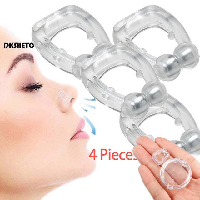Anti Snore ronquidos Stopper Snoring Silicone Nose Clip Magnetic Sleep Tray Sleeping Aid Night Anti Snoring Device Health Care
Anti Snore ronquidos Stopper Snoring Silicone Nose Clip Magnetic Sleep Tray Sleeping Aid Night Anti Snoring Device Health Care