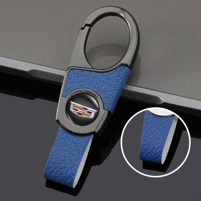 Leather Car Logo Keychain Key Ring Holder Pendant for Cadillac XT4 XT5 XTS CT4 CT6 CTS Escalade ATS EXT SLS SRX STS XLR BLS
Leather Car Logo Keychain Key Ring Holder Pendant for Cadillac XT4 XT5 XTS CT4 CT6 CTS Escalade ATS EXT SLS SRX STS XLR BLS