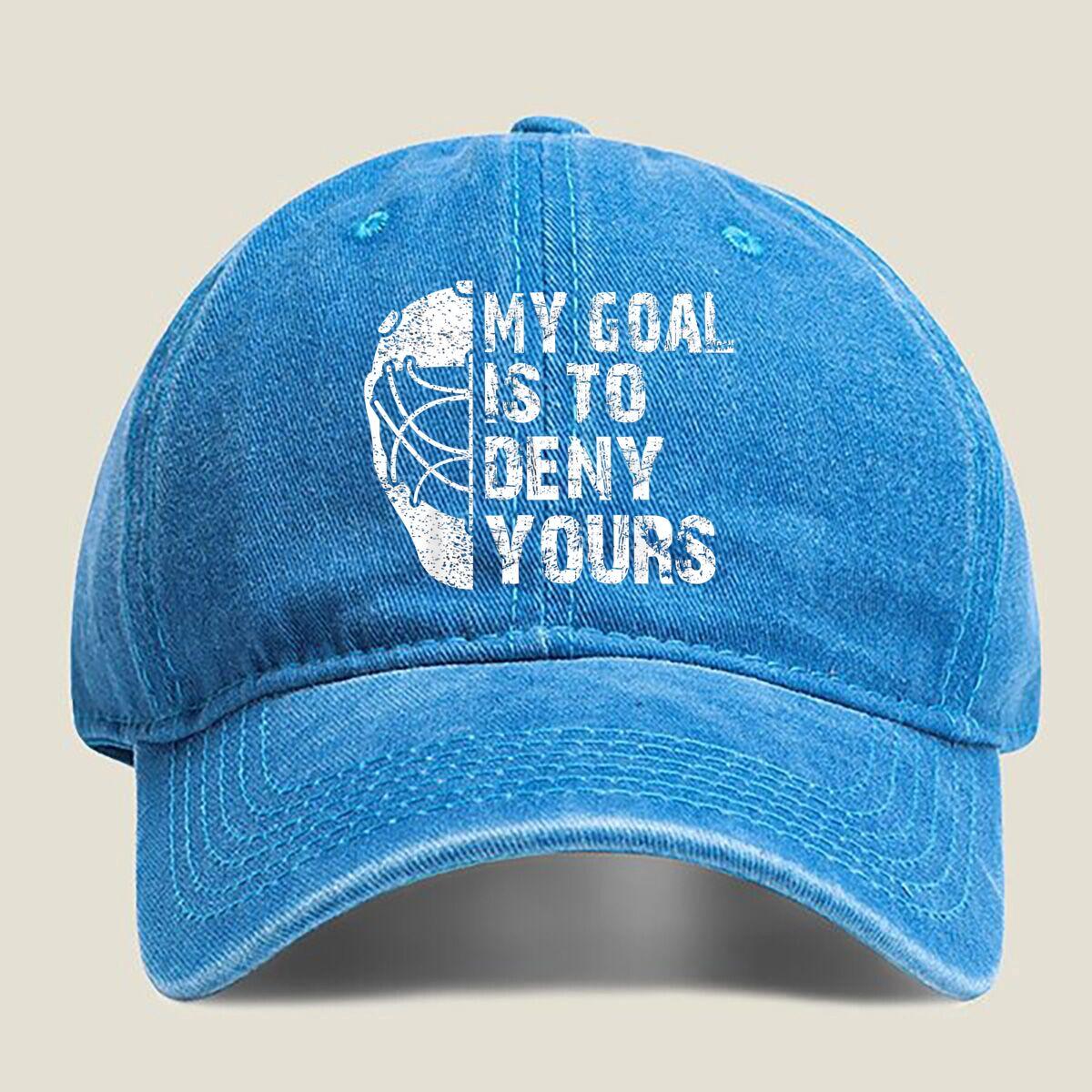Deny Your Goal Slogan Fashion Washed Baseball Cap Hat Outdoor Activities One Size озеро синього кольору
Deny Your Goal Slogan Fashion Washed Baseball Cap Hat Outdoor Activities One Size озеро синього кольору