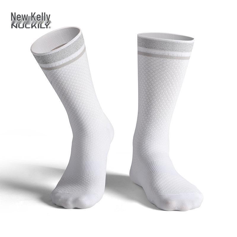 Unisex Reflective Compression Running & Cycling Socks: Sweat-Wicking, Anti-Odor, Long Calf Fit Large білий
Unisex Reflective Compression Running & Cycling Socks: Sweat-Wicking, Anti-Odor, Long Calf Fit Large білий