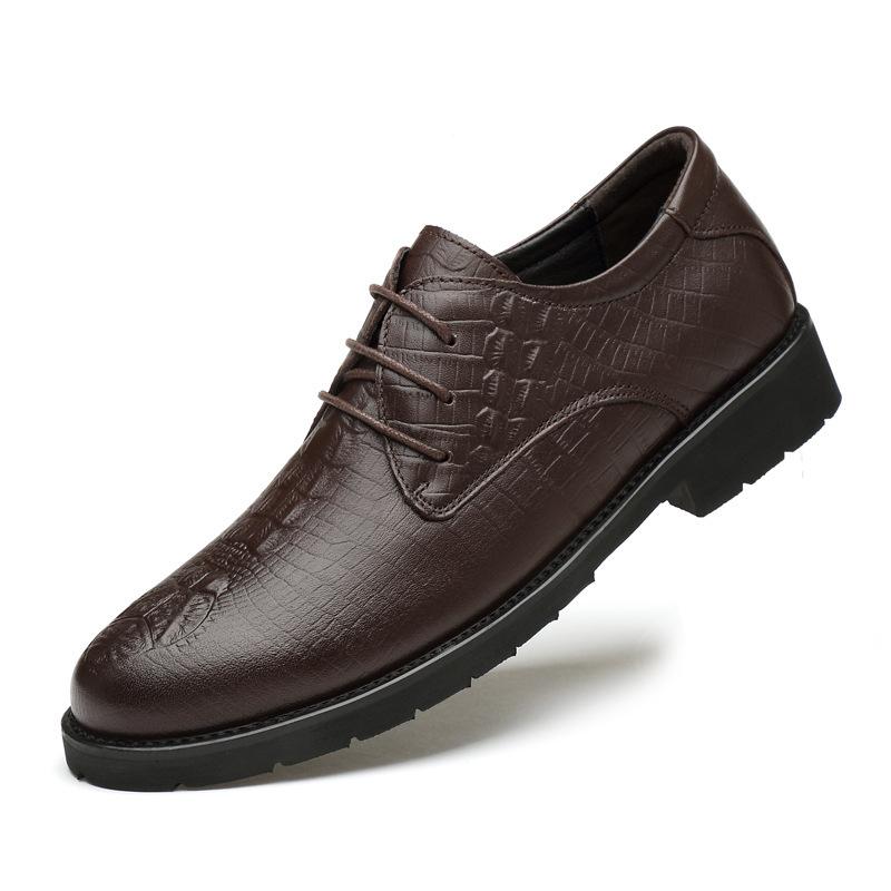 Men s round head first layer cowhide business casual single shoes front lace-up tooling shoes low heel business casual men s shoes 47 коричневий
Men s round head first layer cowhide business casual single shoes front lace-up tooling shoes low heel business casual men s shoes 47 коричневий