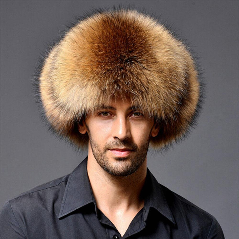 Winter Keep Warm Imitation Fur Hats Women Men High-end Warm Black Fox Fur Natural Raccoon Fur Hat Windproof Russian Ushanka Hats
Winter Keep Warm Imitation Fur Hats Women Men High-end Warm Black Fox Fur Natural Raccoon Fur Hat Windproof Russian Ushanka Hats