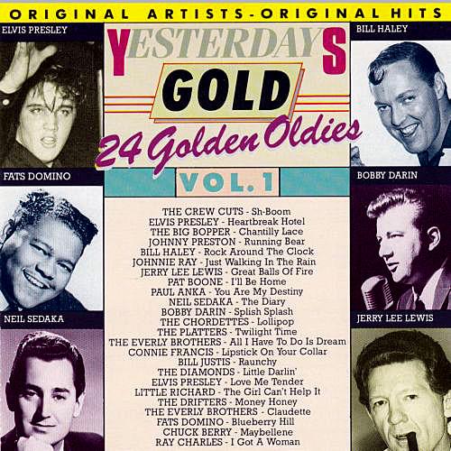 CD VARIOUS - Yesterdays Gold Vol.1 (24 Golden Ol CDYDG74603 Yesterdays Gold 1988 Sweden Rock Used
CD VARIOUS - Yesterdays Gold Vol.1 (24 Golden Ol CDYDG74603 Yesterdays Gold 1988 Sweden Rock Used