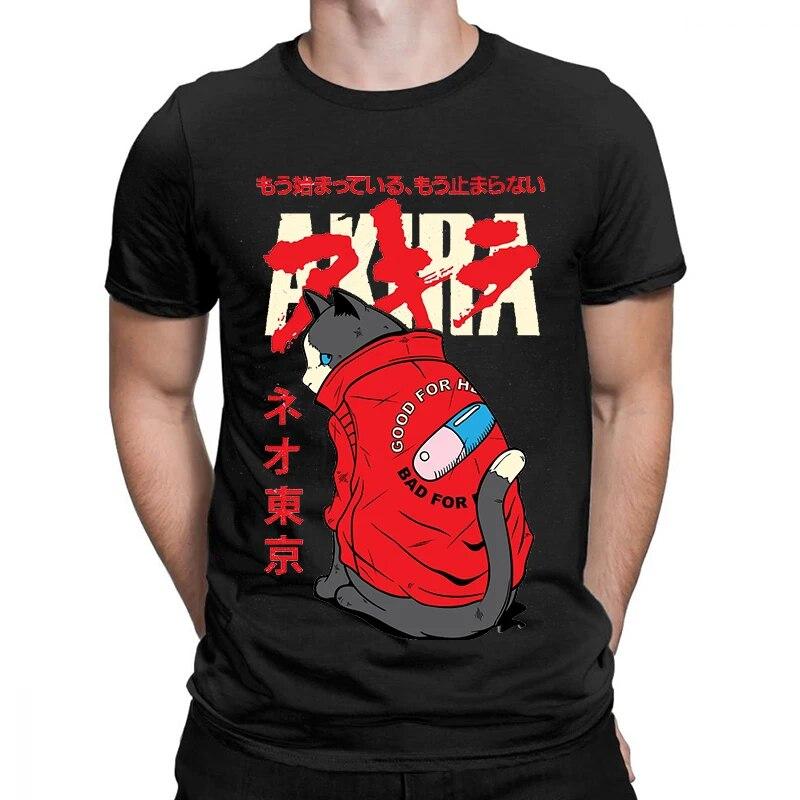 Футболки с рисунком аниме Akira, японские винтажные топы унисекс, женские футболки унисекс в стиле Харадзюку, модная футболка с круглым вырезом, летняя уличная одежда, повседневные топы, футболки 4XL
Футболки с рисунком аниме Akira, японские винтажные топы унисекс, женские футболки унисекс в стиле Харадзюку, модная футболка с круглым вырезом, летняя уличная одежда, повседневные топы, футболки 4XL