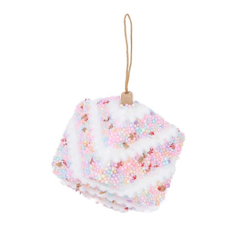 3 шт. Рождественские квадратные украшения Шары Многоразовый подарок 5/8 см Подвеска-капля для DIY A7
3 шт. Рождественские квадратные украшения Шары Многоразовый подарок 5/8 см Подвеска-капля для DIY A7