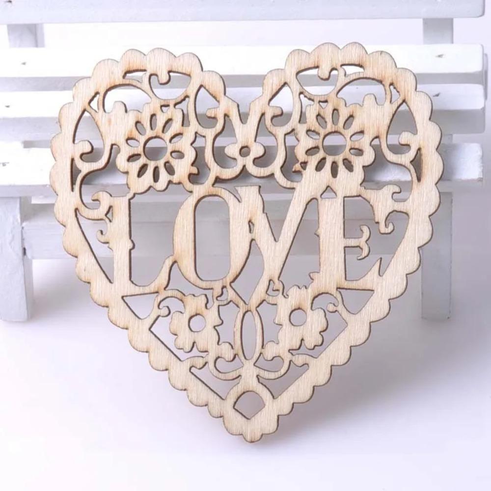 10pcs Handmade Hollow Heart Shape Wooden Ornament Engraved Love Wood Chip Pendant Home Decor естественный
10pcs Handmade Hollow Heart Shape Wooden Ornament Engraved Love Wood Chip Pendant Home Decor естественный
