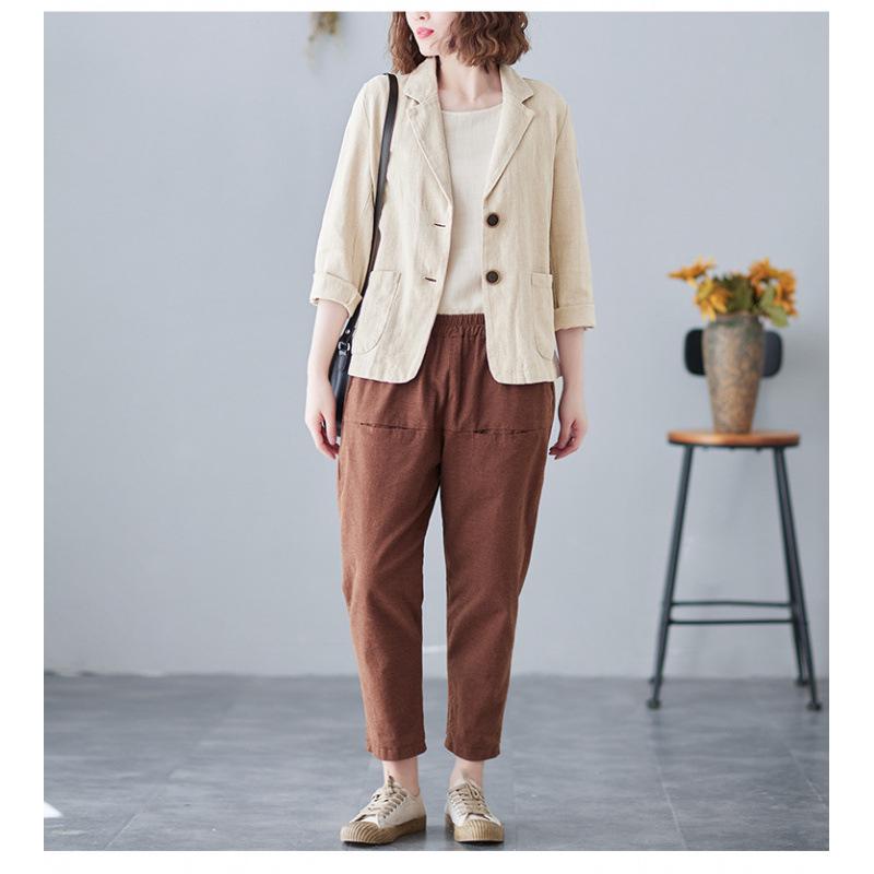 Women s Cotton Linen Long Sleeve Casual Jacket - Spring/Summer Collection 2XL 67.5-75 kg абрикосовий
Women s Cotton Linen Long Sleeve Casual Jacket - Spring/Summer Collection 2XL 67.5-75 kg абрикосовий