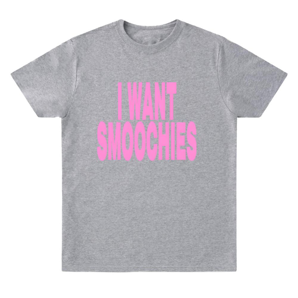 I Want Smoochies Tee Ashnikko Unisex Summer Tour Merch Tees Fashion Cotton Crewneck Harajuku Short Shirts for Women 4XL
I Want Smoochies Tee Ashnikko Unisex Summer Tour Merch Tees Fashion Cotton Crewneck Harajuku Short Shirts for Women 4XL