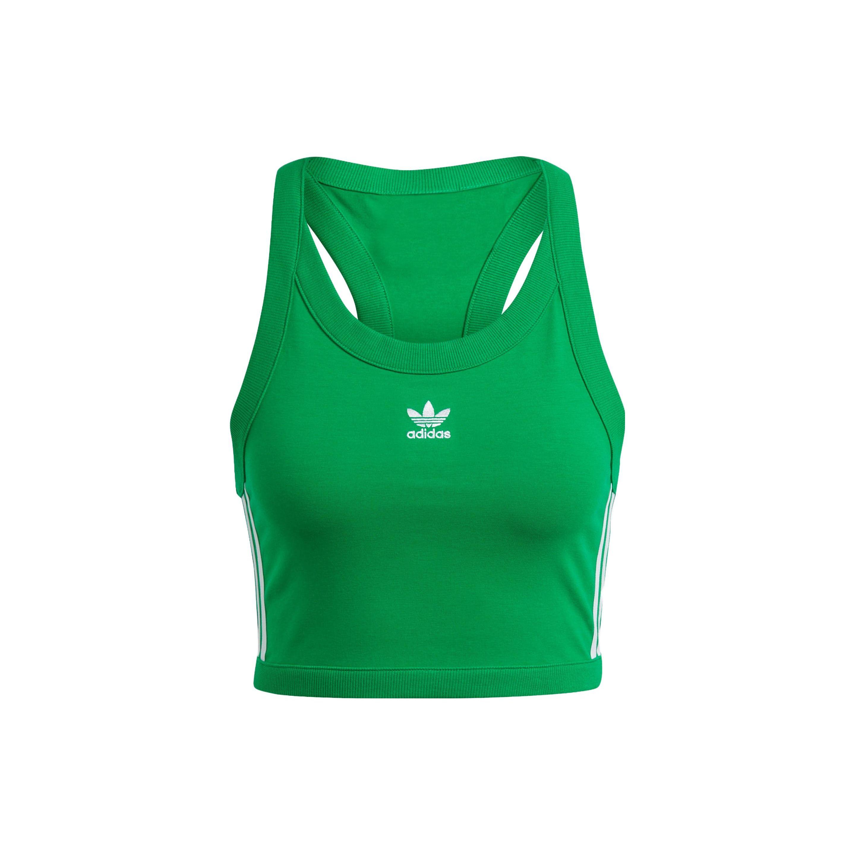 Adidas Originals Серия Spicy Girl Топ-майка спортивная с круглым вырезом и логотипом с тремя полосками для женщин Зеленый IK6586 XXS
Adidas Originals Серия Spicy Girl Топ-майка спортивная с круглым вырезом и логотипом с тремя полосками для женщин Зеленый IK6586 XXS
