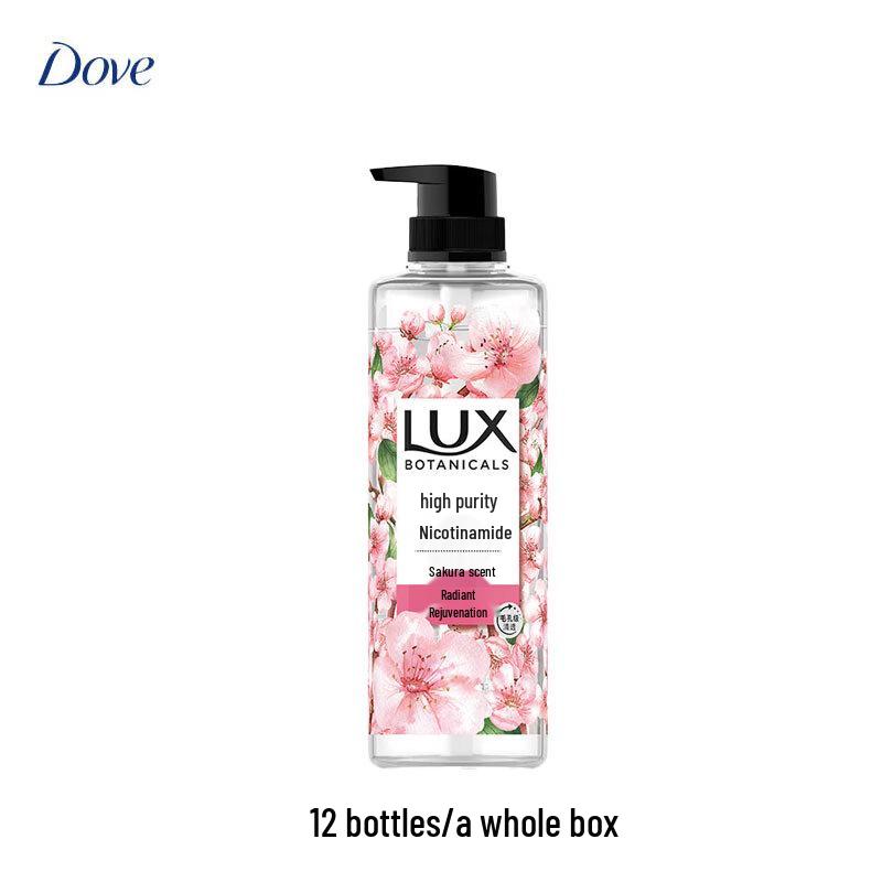 LUX Cherry Blossom & Niacinamide Shower Gel - 12 x 550g Bulk Pack
LUX Cherry Blossom & Niacinamide Shower Gel - 12 x 550g Bulk Pack