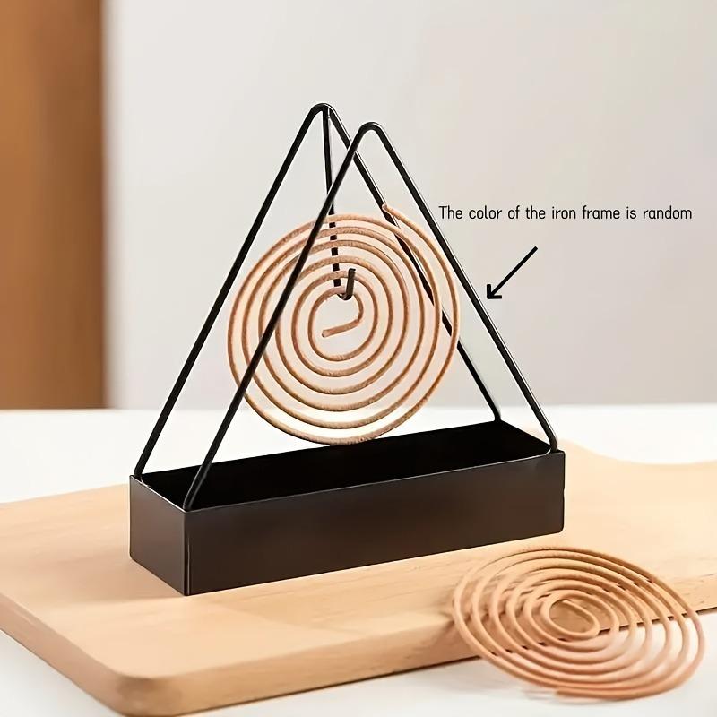 2PCS Black Metal Mosquito Coil Holder - Triangle Incense Burner Stand for Indoor & Outdoor, Compatible with Sticks & Coils boat
2PCS Black Metal Mosquito Coil Holder - Triangle Incense Burner Stand for Indoor & Outdoor, Compatible with Sticks & Coils boat