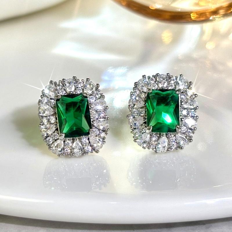 CAOSHI Green/White Brilliant Cubic Zirconia Stud Earrings for Women Temperament Bridal Wedding Statement Jewelry Accessories
CAOSHI Green/White Brilliant Cubic Zirconia Stud Earrings for Women Temperament Bridal Wedding Statement Jewelry Accessories