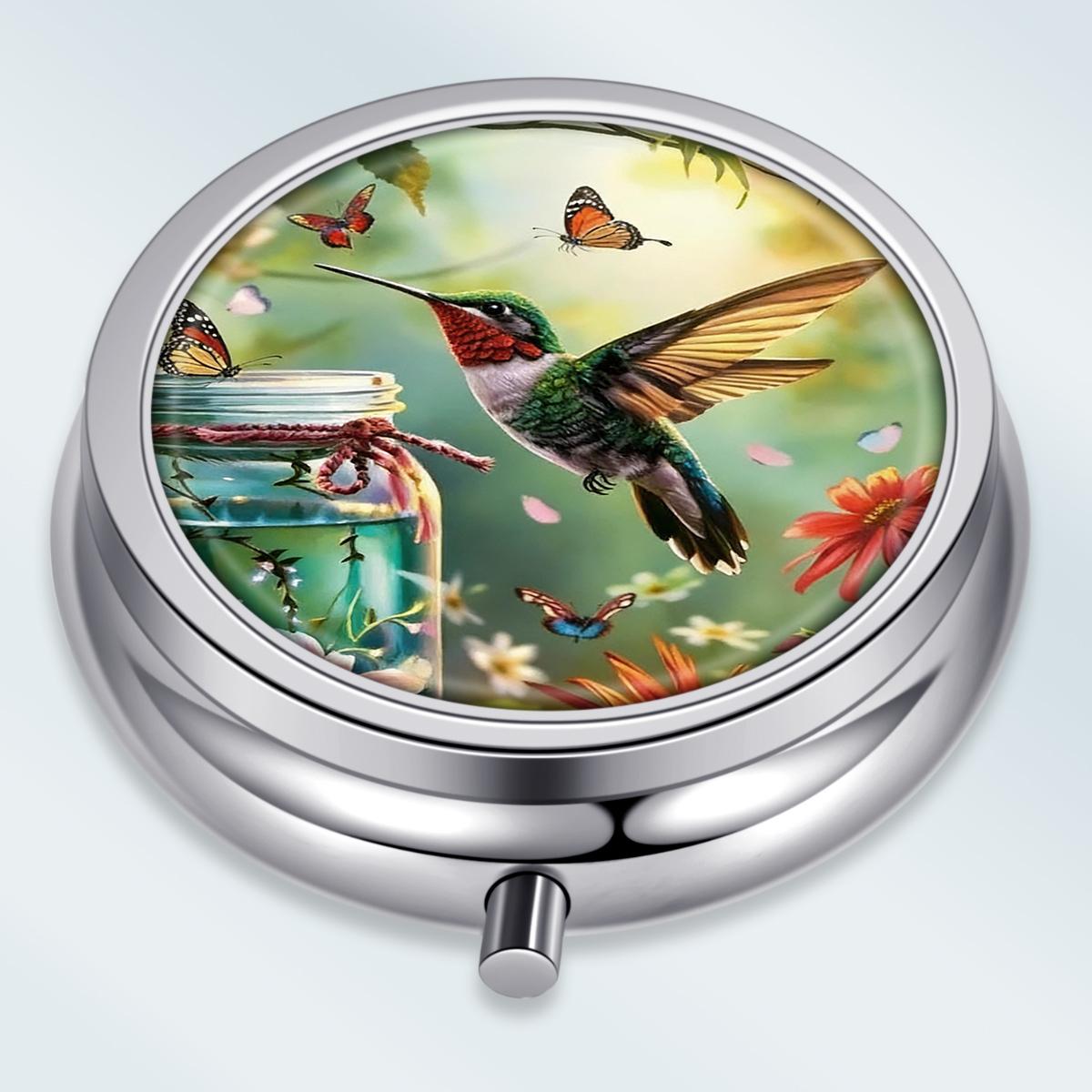 Portable Pill Box with 3 Compartments, Mini Metal Medicine Organizer Case, Cute Printed Pill Container for Vitamins, Pills, Jewelry, Travel, Daily Use різнокольоровий
Portable Pill Box with 3 Compartments, Mini Metal Medicine Organizer Case, Cute Printed Pill Container for Vitamins, Pills, Jewelry, Travel, Daily Use різнокольоровий