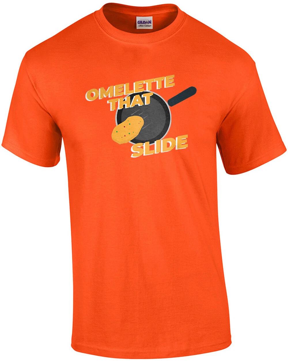 Omelette That Slide - Funny Pun T-Shirt 4XL
Omelette That Slide - Funny Pun T-Shirt 4XL