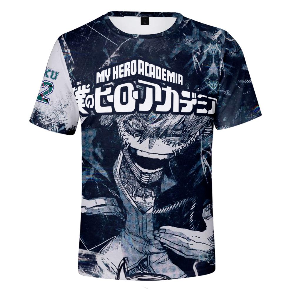 Літня жіноча чоловіча футболка з коротким рукавом My Hero Academia Аніме Фітнес-одяг Нова чоловіча футболка Футболка для косплею XXS
Літня жіноча чоловіча футболка з коротким рукавом My Hero Academia Аніме Фітнес-одяг Нова чоловіча футболка Футболка для косплею XXS