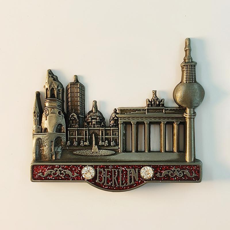 Germany Berlin Brandenburg Gate 3D Stereoscopic Tourism Souvenirs Metal Decoration home Refrigerator magnets
Germany Berlin Brandenburg Gate 3D Stereoscopic Tourism Souvenirs Metal Decoration home Refrigerator magnets