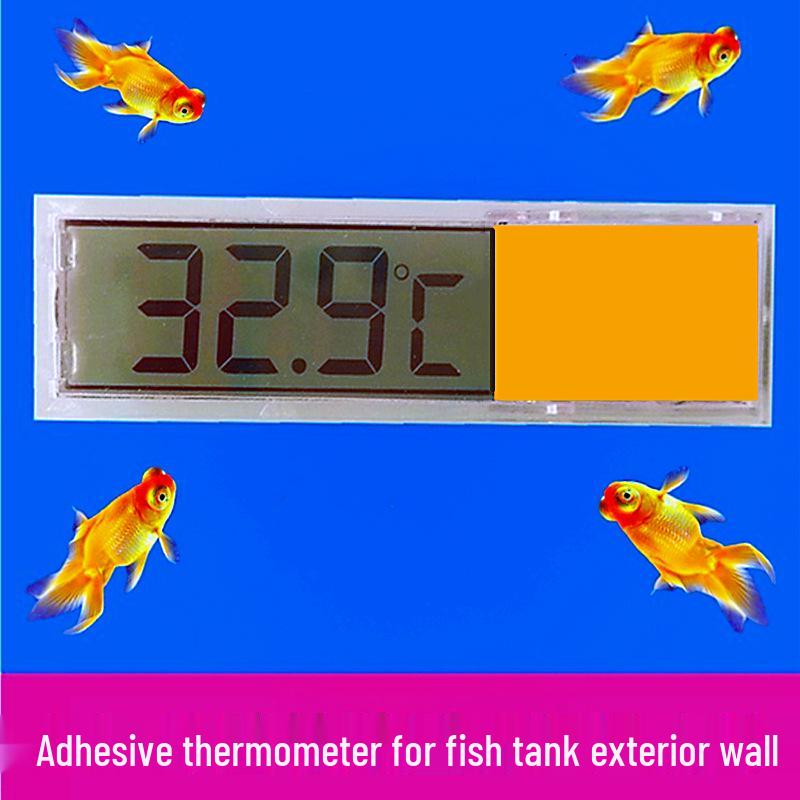 High-Precision Transparent Stick-On LCD Aquarium Thermometer External Stick-on Thermometer золотой
High-Precision Transparent Stick-On LCD Aquarium Thermometer External Stick-on Thermometer золотой