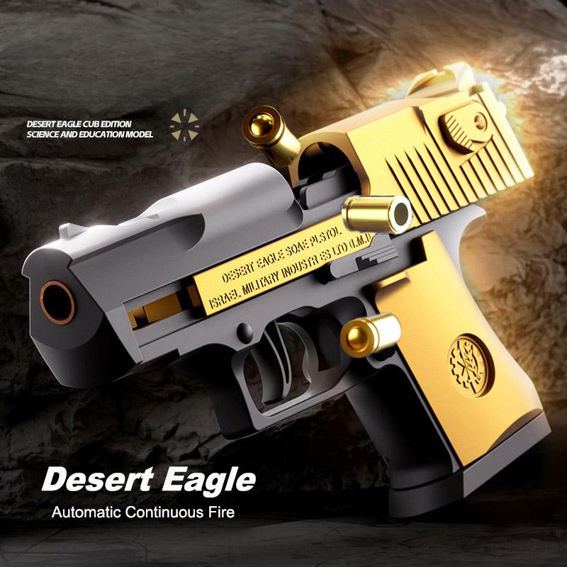 Мини-игрушечный пистолет Desert Eagle Gx4 с функцией непрерывного выброса гильз, обучающий пистолет с мягкими пулями, пистолет-пулемет BlowBack для страйкбола, небольшой пистолет
Мини-игрушечный пистолет Desert Eagle Gx4 с функцией непрерывного выброса гильз, обучающий пистолет с мягкими пулями, пистолет-пулемет BlowBack для страйкбола, небольшой пистолет