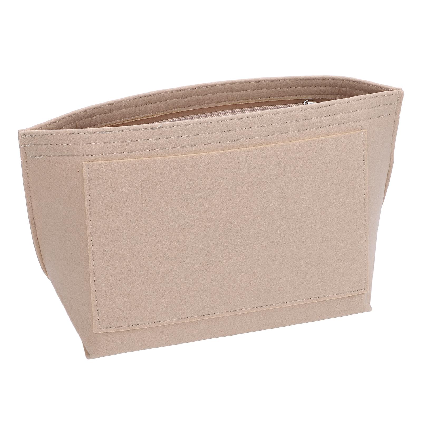 Purse Organizer Insert Felt Makeup Bag Organizer Insert Large Capacity Handbag Organizer for Handbags L Size Brown коричневый
Purse Organizer Insert Felt Makeup Bag Organizer Insert Large Capacity Handbag Organizer for Handbags L Size Brown коричневый