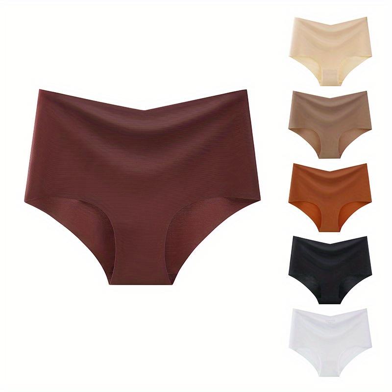 6pcs Solid Seamless High Waist Briefs, Simple Comfy Breathable Stretchy Intimates Panties, Women s Lingerie & Underwear S
6pcs Solid Seamless High Waist Briefs, Simple Comfy Breathable Stretchy Intimates Panties, Women s Lingerie & Underwear S