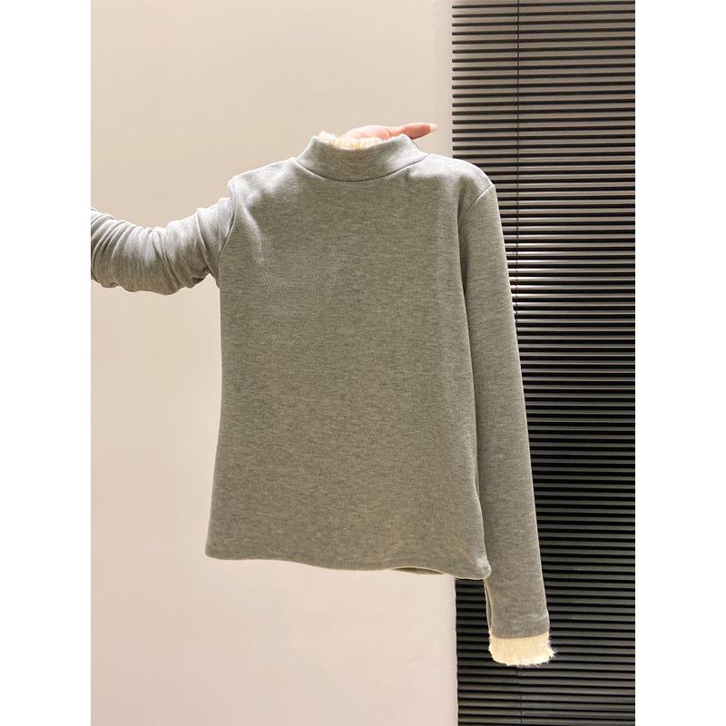 Korean Style Ruffle Lace Patchwork Mid-Neck Long Sleeve Inner Layer Women s Warm T-shirt Extra Extra Large
Korean Style Ruffle Lace Patchwork Mid-Neck Long Sleeve Inner Layer Women s Warm T-shirt Extra Extra Large
