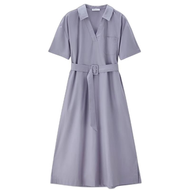Giordano Women s Cotton Poplin Belted V-neck Dress L
Giordano Women s Cotton Poplin Belted V-neck Dress L