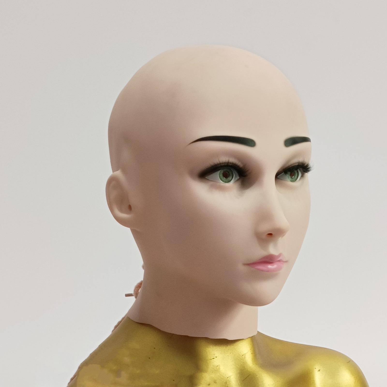 Simulated human face, beautiful woman mask One size fits all adults бежевый
Simulated human face, beautiful woman mask One size fits all adults бежевый