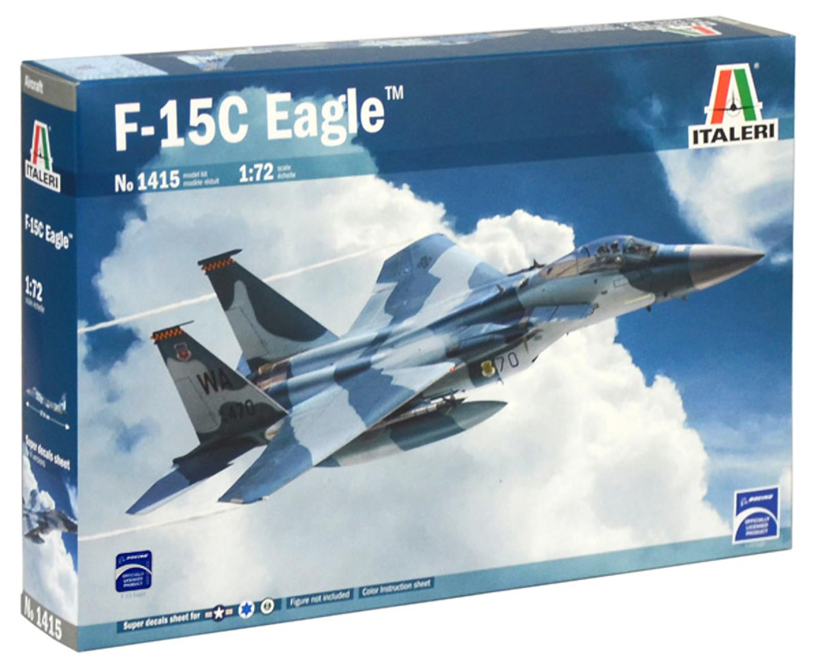Platz Italeri American Fighter Eagle 65th Aggressor Squadron Plastic Model IT1415 1/72 F-15C (Airplane)
Platz Italeri American Fighter Eagle 65th Aggressor Squadron Plastic Model IT1415 1/72 F-15C (Airplane)
