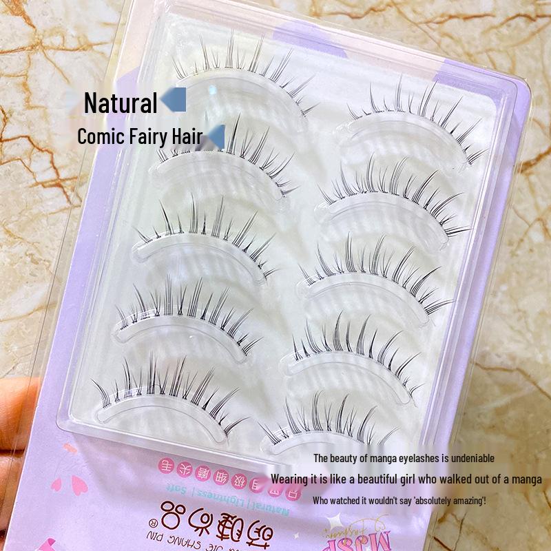 Mengjie Shangpin A07 Natural Nude Comic Style Pointed False Eyelashes with Transparent Band
Mengjie Shangpin A07 Natural Nude Comic Style Pointed False Eyelashes with Transparent Band
