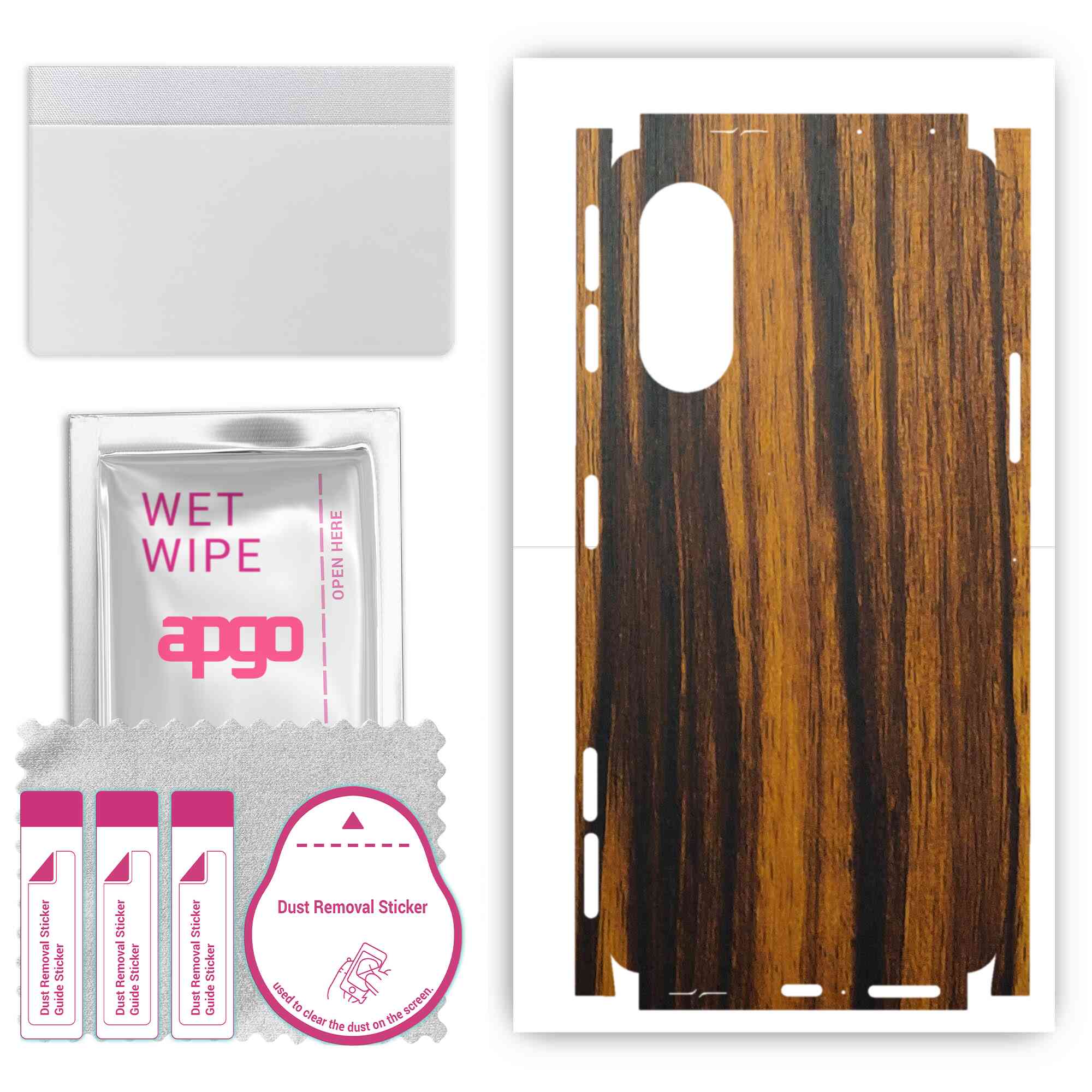 apgo Protective Skin Sticker for the back+sides compatible with Xiaomi Redmi K40 Gaming, Full Wrap Film, Foil, Vinyl - Pattern Tigerwood
apgo Protective Skin Sticker for the back+sides compatible with Xiaomi Redmi K40 Gaming, Full Wrap Film, Foil, Vinyl - Pattern Tigerwood