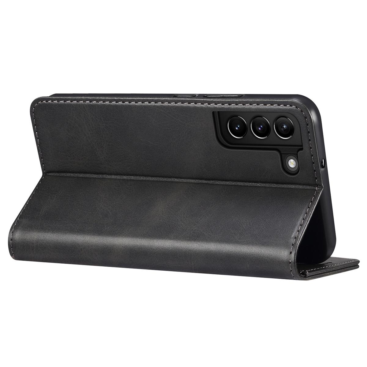 SUTENI for Samsung Galaxy S22+ 5G Auto-absorbed Magnetic Well-protected Stand Wallet Leather Anti-scratch Phone Case Cover Black
SUTENI for Samsung Galaxy S22+ 5G Auto-absorbed Magnetic Well-protected Stand Wallet Leather Anti-scratch Phone Case Cover Black