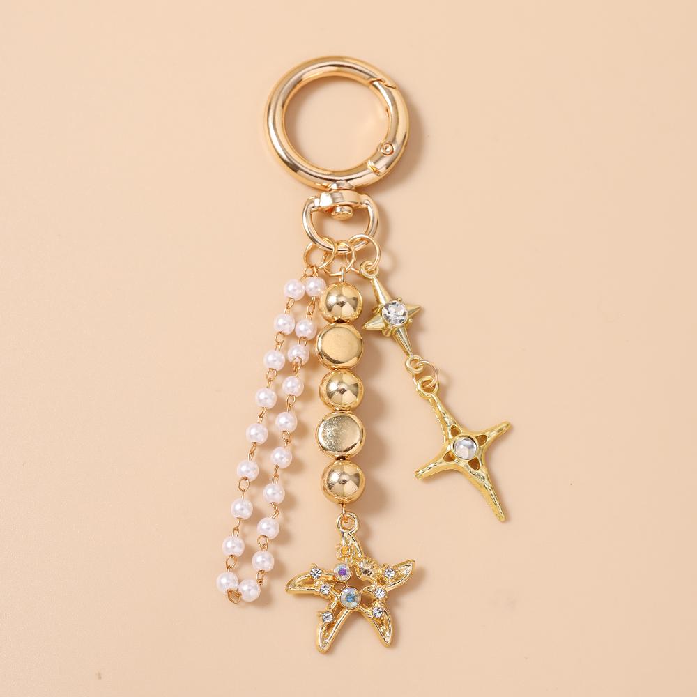 Cute Alloy Star Keychain Handmade Beaded Key Ring Pendants for Women Girls Handbag Decor DIY Key Chain Jewelry Gifts
Cute Alloy Star Keychain Handmade Beaded Key Ring Pendants for Women Girls Handbag Decor DIY Key Chain Jewelry Gifts