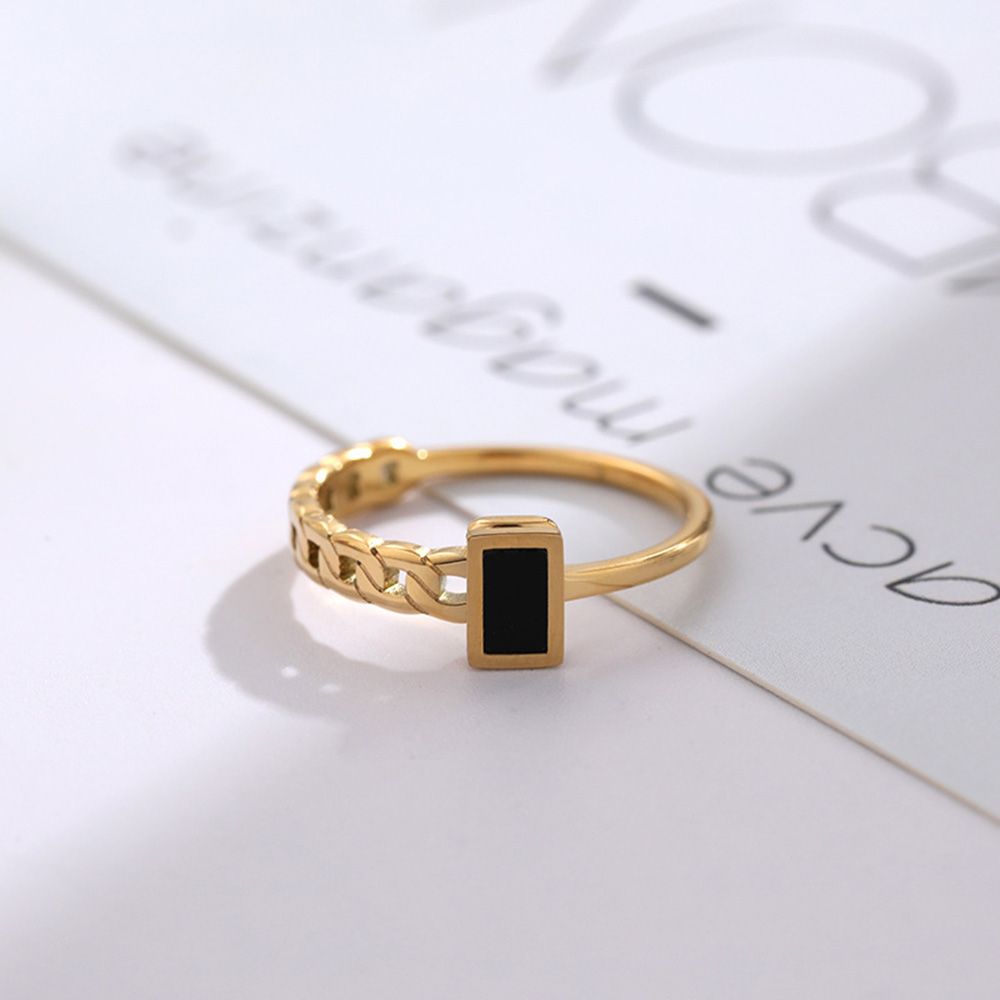 Gift Male Asymmetric Chain Titanium Steel Ring Fashion Jewelry Korean Style Ring Finger Ring
Gift Male Asymmetric Chain Titanium Steel Ring Fashion Jewelry Korean Style Ring Finger Ring