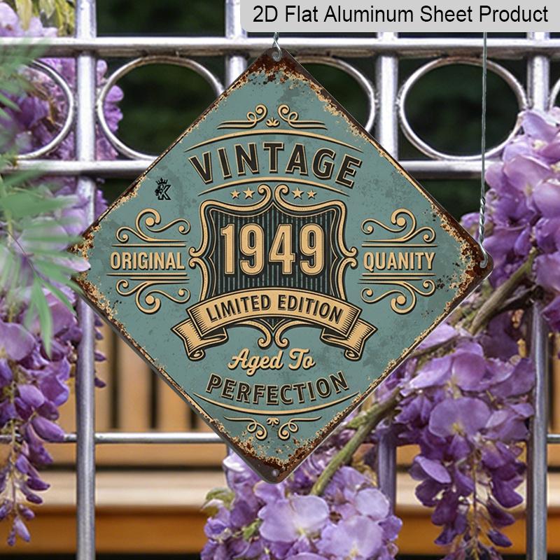 2D Flat 1pc, Vintage Sign, Decorative Plaque and Ornament, Retro 1949 Limited Edition Design, Vintage Home Decor, Industrial Style Sign, Housewarming 20*20cm
2D Flat 1pc, Vintage Sign, Decorative Plaque and Ornament, Retro 1949 Limited Edition Design, Vintage Home Decor, Industrial Style Sign, Housewarming 20*20cm