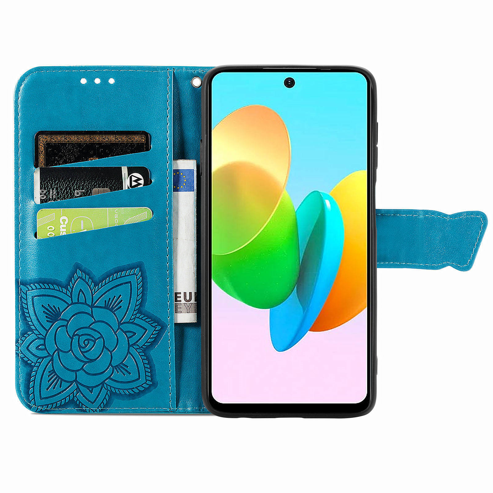 For TECNO Spark 20C Case Butterfly Imprinted PU Leather Stand Phone Cover Online Shopping Wholesale Blue
For TECNO Spark 20C Case Butterfly Imprinted PU Leather Stand Phone Cover Online Shopping Wholesale Blue