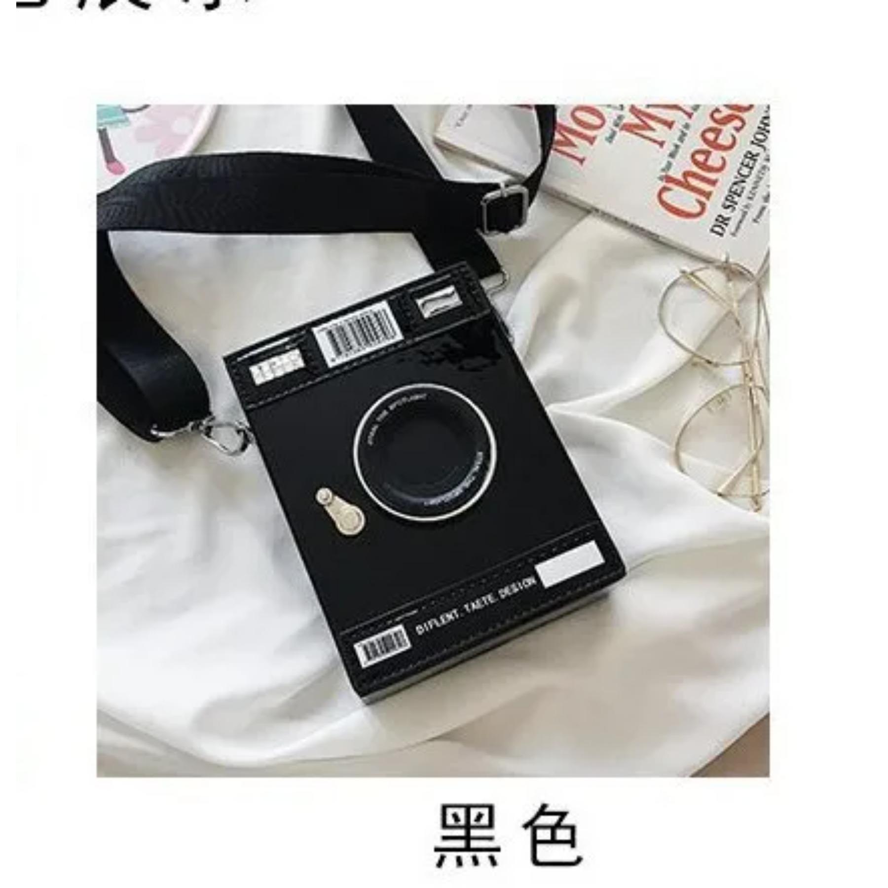 Camera Shape Shoulder Bag Women Box Shape Crossbody Bag Wide Shoulder Belt Fashion Handbag for Ladies Black and Laser Color
Camera Shape Shoulder Bag Women Box Shape Crossbody Bag Wide Shoulder Belt Fashion Handbag for Ladies Black and Laser Color
