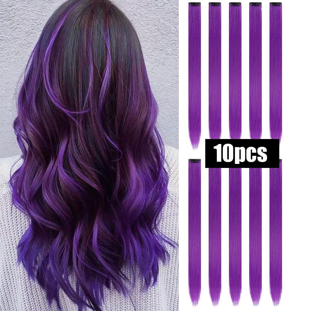 10 PCS Colored Hair Extensions Straight Hairpiece Multi-colors Party Highlights Clip in Synthetic for Women Girls Cosplay 2028
10 PCS Colored Hair Extensions Straight Hairpiece Multi-colors Party Highlights Clip in Synthetic for Women Girls Cosplay 2028