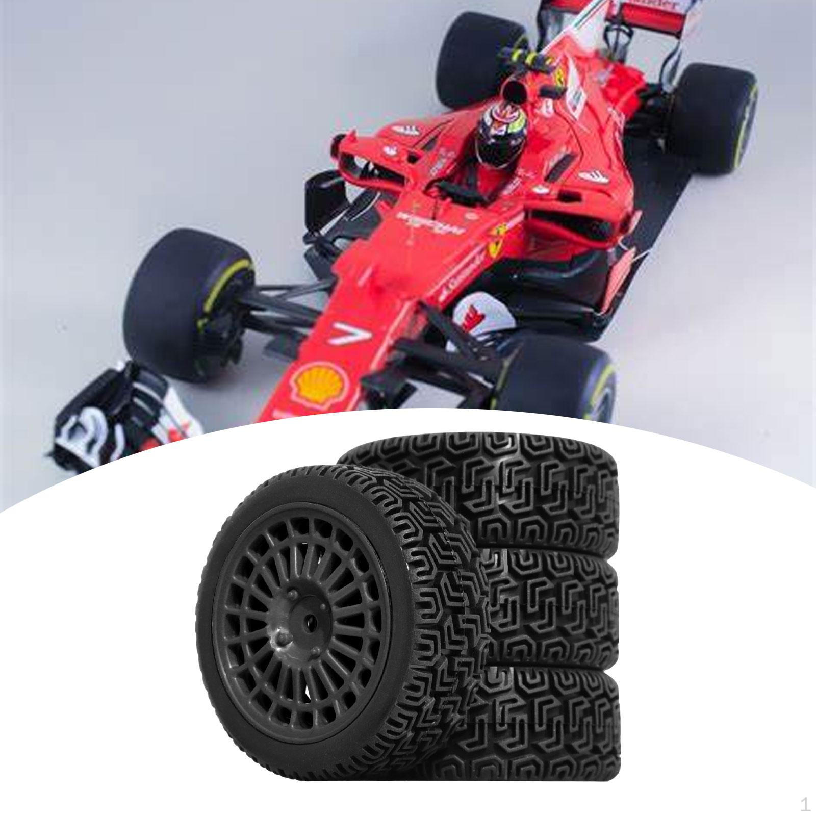 4 Pieces RC Wheel and Tire Upgrade 12mm Hex Black Model DIY Spare Parts Professional Accessory чорний
4 Pieces RC Wheel and Tire Upgrade 12mm Hex Black Model DIY Spare Parts Professional Accessory чорний