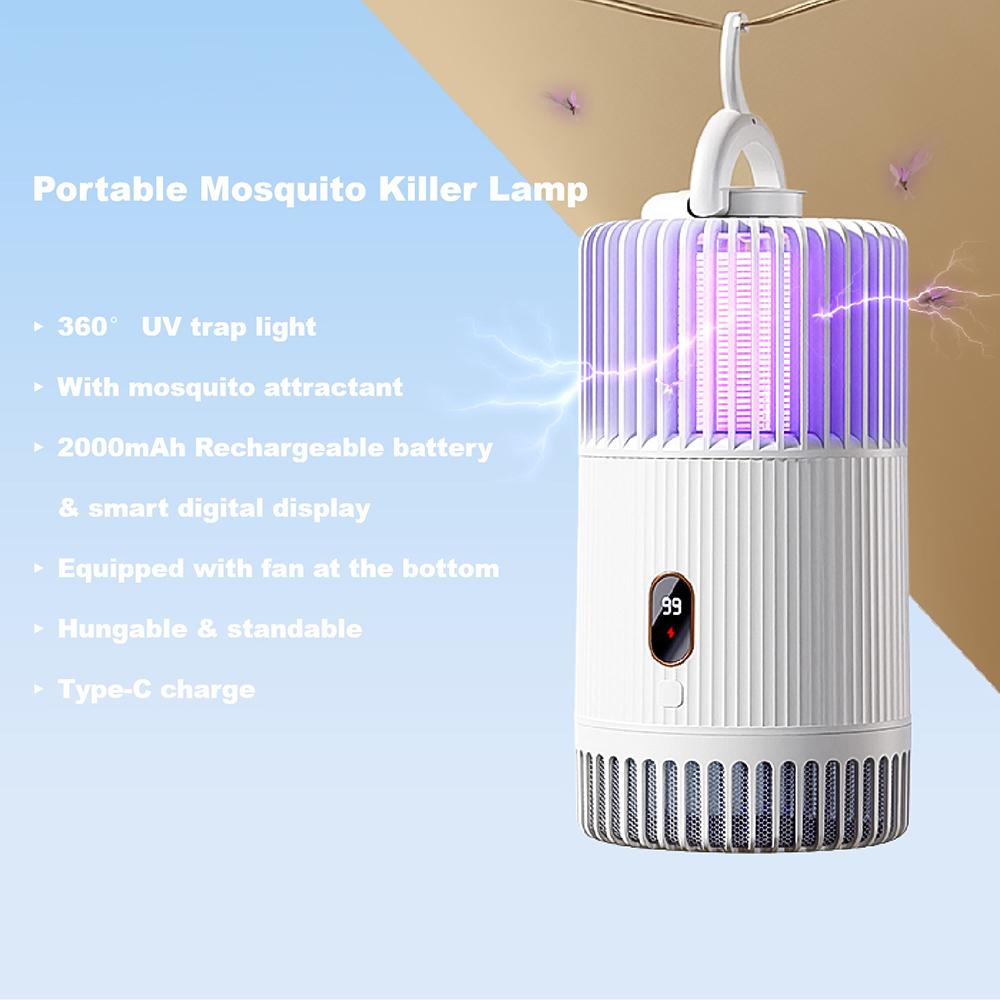 XIAOMIYOUPIN QUALITELL K3 Portable Mosquito Killer Lamp with Power Display Type A 
XIAOMIYOUPIN QUALITELL K3 Portable Mosquito Killer Lamp with Power Display Type A
